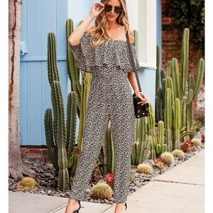 Sugarlips Leopard Jumpsuit